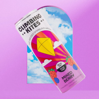climbing kites mixed berry cbd+thc 10mg single