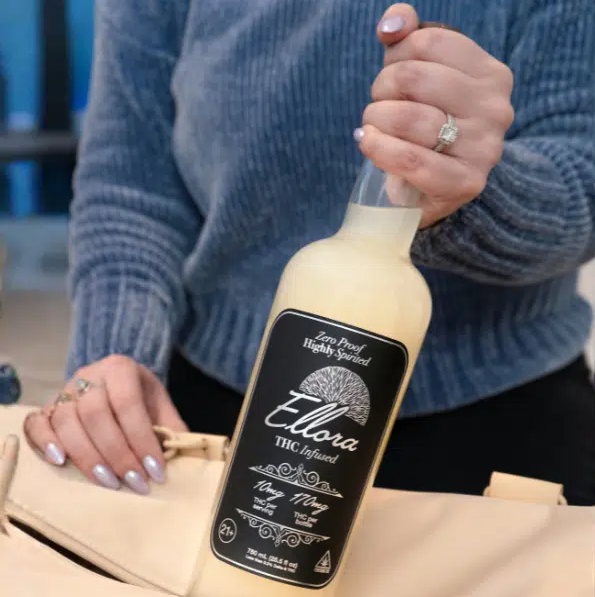 crescent canna ellora thc infused spirit alternative 85mg