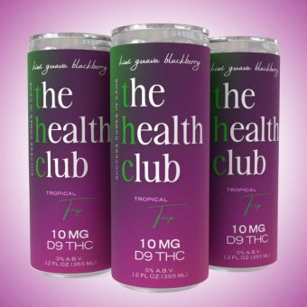 the health club kiwi guava blackberry thc 10mg single