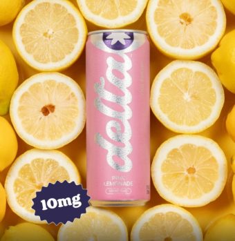 delta pink lemonade cannabis water 10mg single (copy)