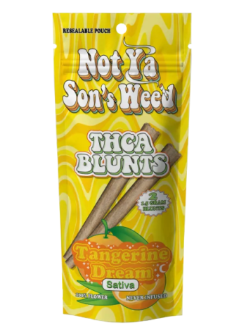 not ya son's weed cake bomb thca blunts 1.5g 2 pack