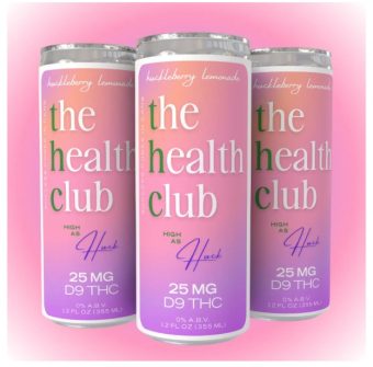 the health club huckleberry lemonade thc 25mg single
