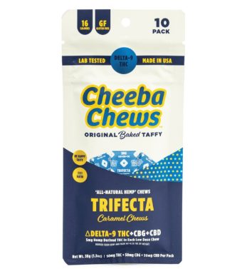 cheeba chews thc+cbn chocolate taffy 5mg