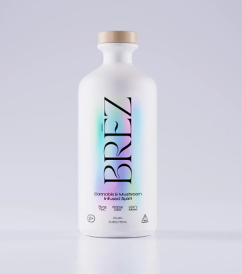 brĒz spirit cannabis & mushrooms social tonic 75mg/750ml