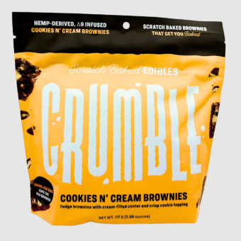 crumble brookie bars thc 100mg (copy)