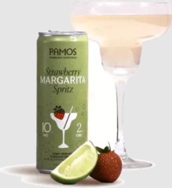 pamos spirit reserve strawberry margarita thc 10mg