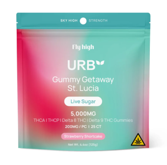 urb live sugar strawberry shortcake thca+thcp+thc 5000mg