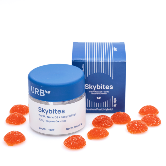 urb passion fruit mile high skybites thcp+thc 50mg