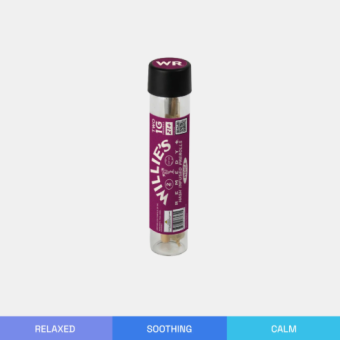 willie’s remedy hash infused prerolls indica 1g 2 count