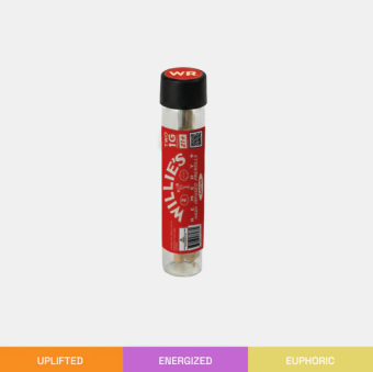 willie’s remedy hash infused prerolls sativa 1g 2 count