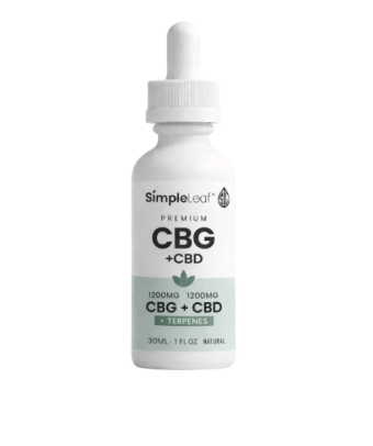 broad spectrum cbg+cbd+terpenes oil 1200mg