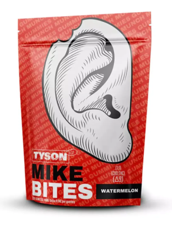 mike bites watermelon cbd+thc 200mg