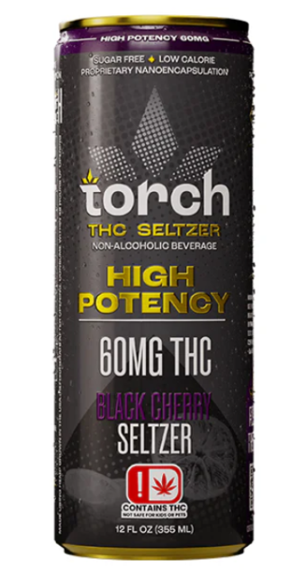 torch pineapple twist high potency seltzer thc 60mg