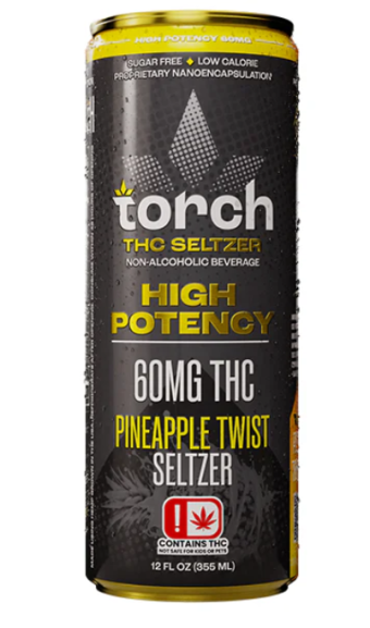torch black cherry high potency seltzer thc 60mg (copy)