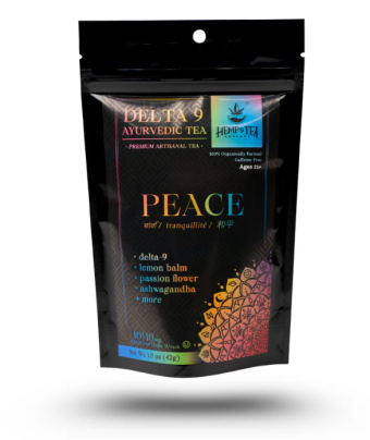 hemp & tea company ayurvedic delta 9 tea energy 10 bags (copy)