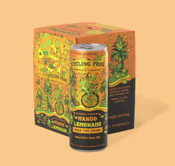 cycling frog raspberry lemonade cbd+thc 50mg single can (copy)