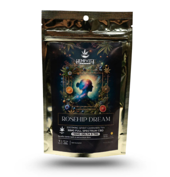 hemp & tea company chamomile lantern soothing spirit dream delta 9 tea 7 bags (copy)