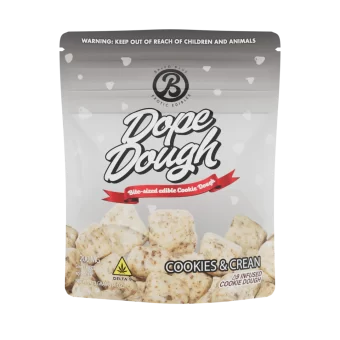 dope dough cookies & cream thc 200mg