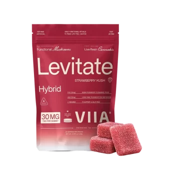 viia levitate strawberry kush cbd+thc 300mg