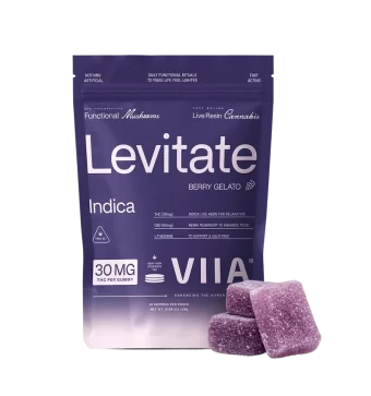 viia levitate berry gelato cbd+thc 300mg