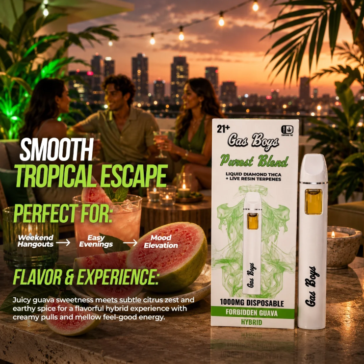 gas boys forbidden guava thca dispo 1g